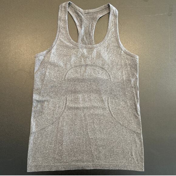 Lululemon Swiftly Tech Racerback Tank, Dark Gray Heather, Women’s Size 8 - Picture 2 of 7